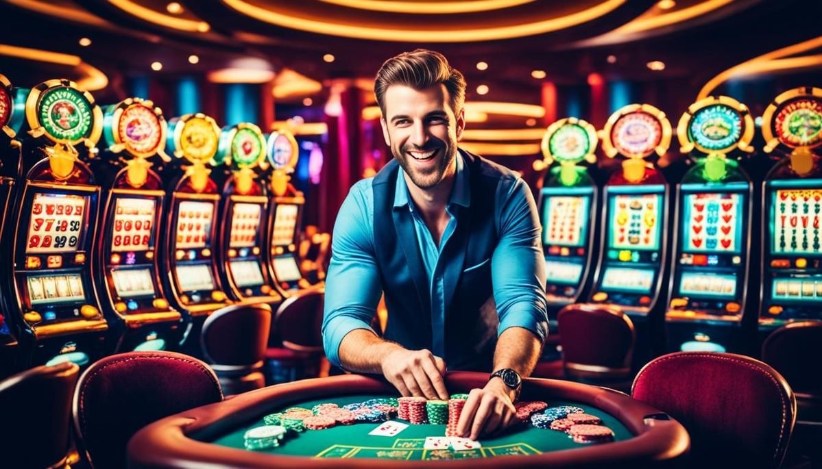 n52 ပလက်ဖောင်းပေါ်ရှိ Live Casino နှင့် Sportsbook ဂိမ်းများ မြန်မာ ကစားသမားများ ကစားနေသောပုံ